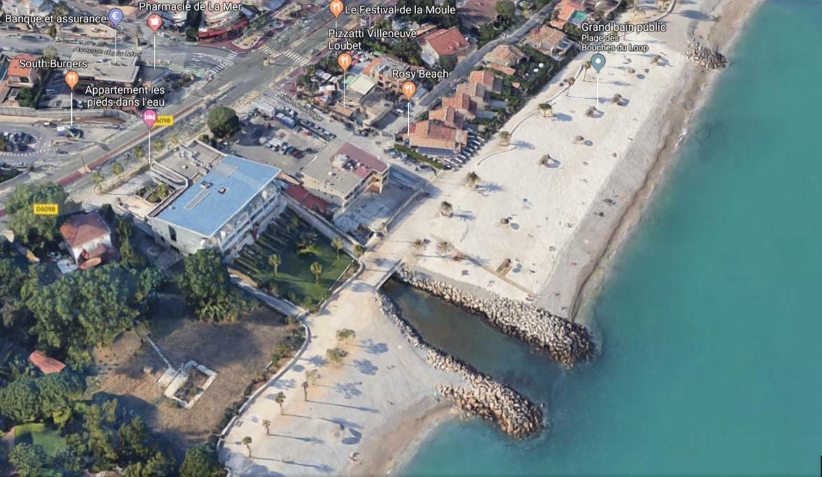 Apartamento Acquamarina Villeneuve-Loubet Exterior foto